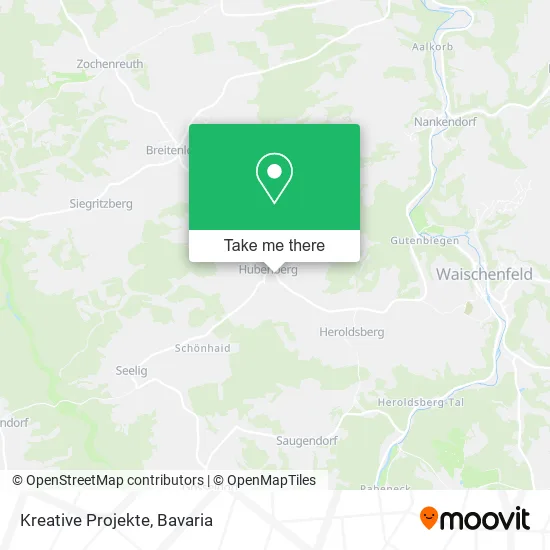 Карта Kreative Projekte