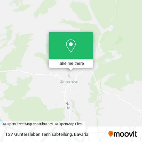 TSV Güntersleben Tennisabteilung map