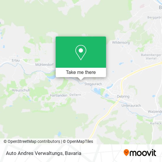 Auto Andres Verwaltungs map