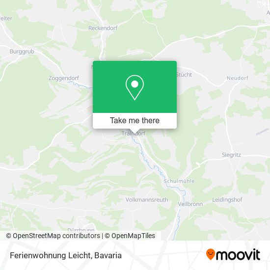 Ferienwohnung Leicht map