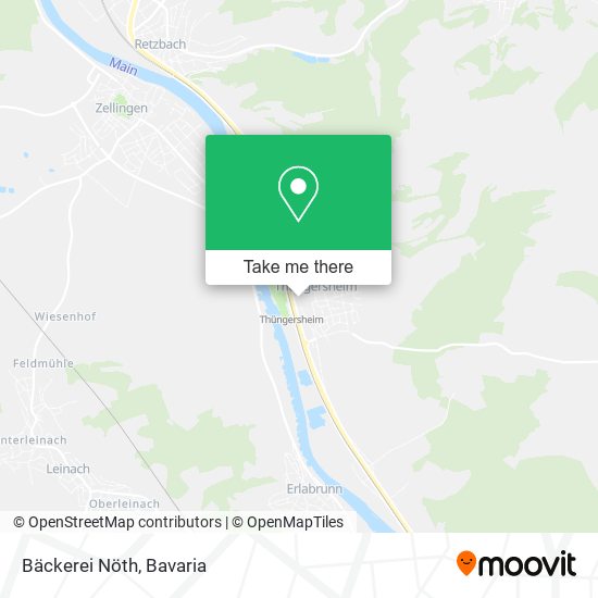 Bäckerei Nöth map