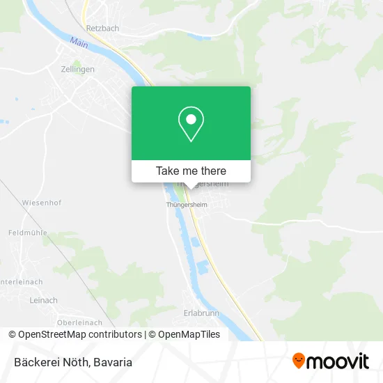 Карта Bäckerei Nöth
