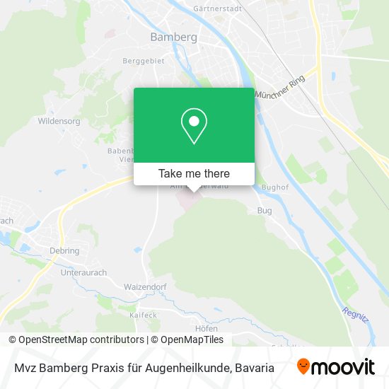 Mvz Bamberg Praxis für Augenheilkunde map