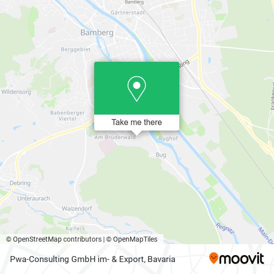 Pwa-Consulting GmbH im- & Export map