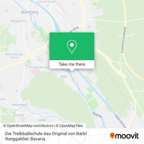 Die Treibballschule das Original von Bärbl Runggaldier map