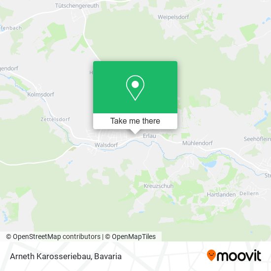 Карта Arneth Karosseriebau