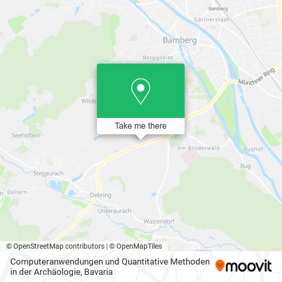 Карта Computeranwendungen und Quantitative Methoden in der Archäologie