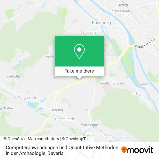 Карта Computeranwendungen und Quantitative Methoden in der Archäologie