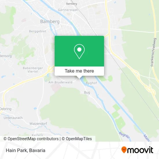 Карта Hain Park