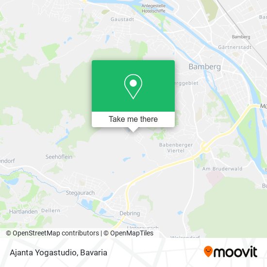 Ajanta Yogastudio map