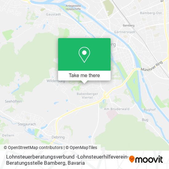 Lohnsteuerberatungsverbund -Lohnsteuerhilfeverein- Beratungsstelle Bamberg map