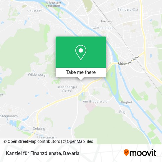 Kanzlei für Finanzdienste map