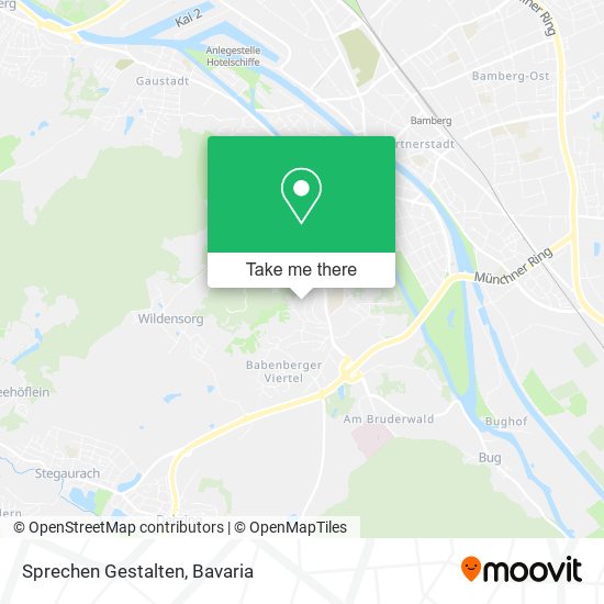 Sprechen Gestalten map