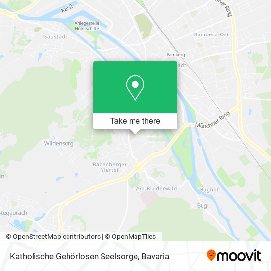 Карта Katholische Gehörlosen Seelsorge