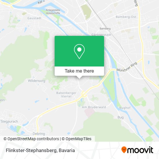 Карта Flinkster-Stephansberg