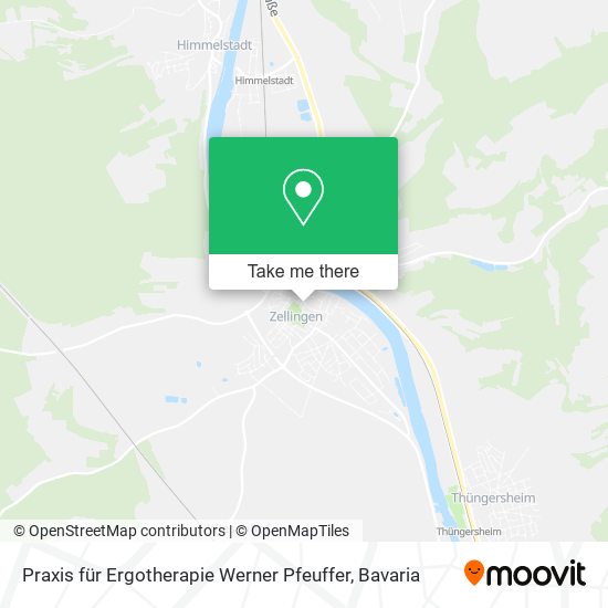 Praxis für Ergotherapie Werner Pfeuffer map