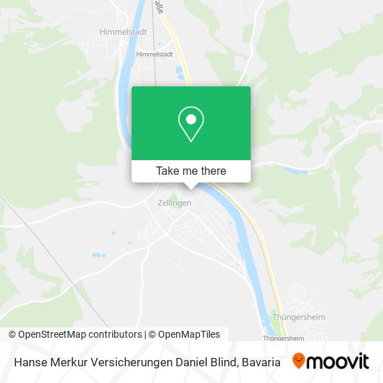 Hanse Merkur Versicherungen Daniel Blind map