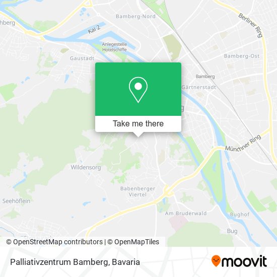 Palliativzentrum Bamberg map