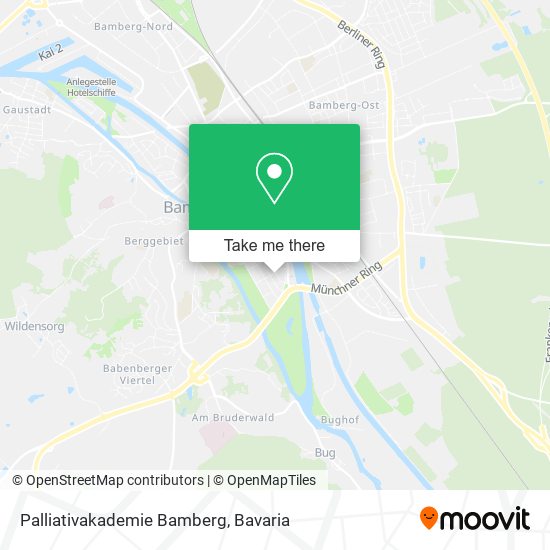Palliativakademie Bamberg map