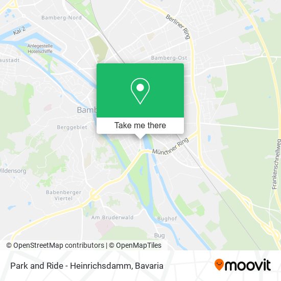 Park and Ride - Heinrichsdamm map