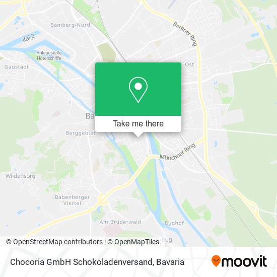 Chocoria GmbH Schokoladenversand map