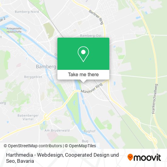 Harthmedia - Webdesign, Cooperated Design und Seo map