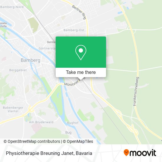 Physiotherapie Breuning Janet map