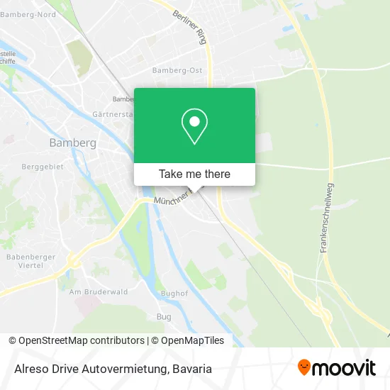 Карта Alreso Drive Autovermietung