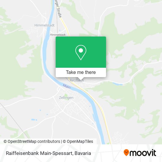 Raiffeisenbank Main-Spessart map