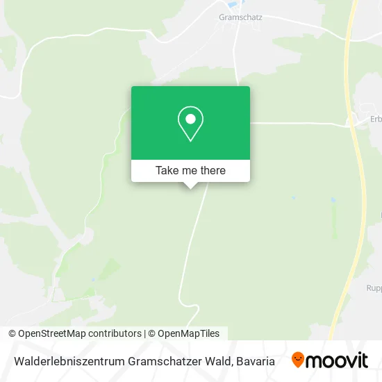Карта Walderlebniszentrum Gramschatzer Wald