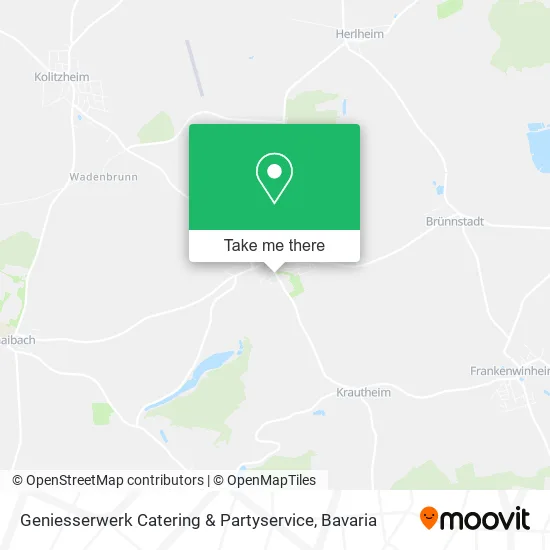 Карта Geniesserwerk Catering & Partyservice