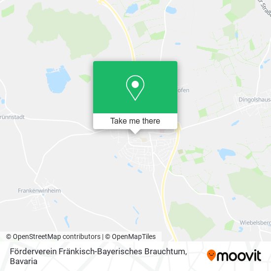 Карта Förderverein Fränkisch-Bayerisches Brauchtum