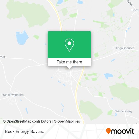 Beck Energy map