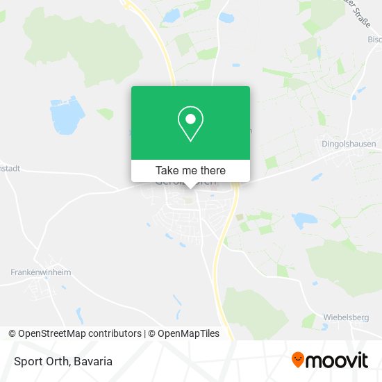 Sport Orth map