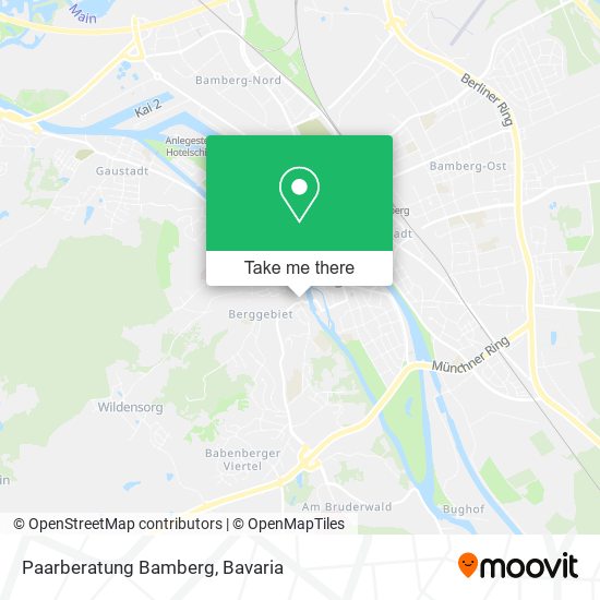 Paarberatung Bamberg map