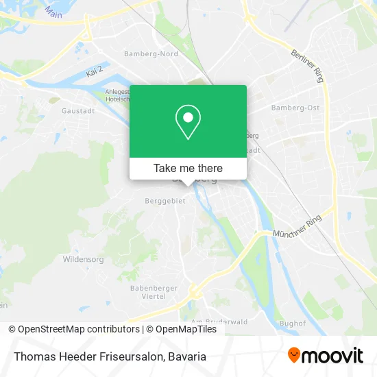 Карта Thomas Heeder Friseursalon