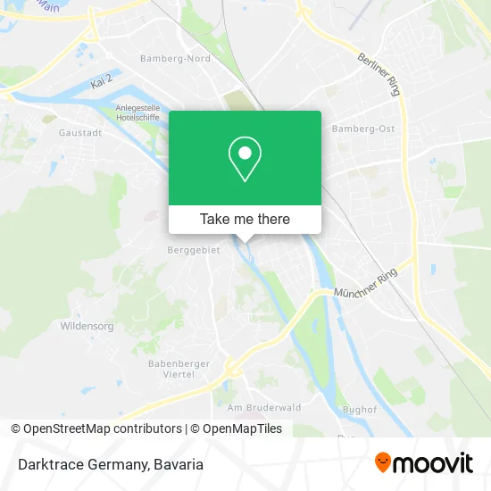 Карта Darktrace Germany