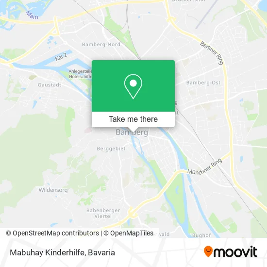 Карта Mabuhay Kinderhilfe