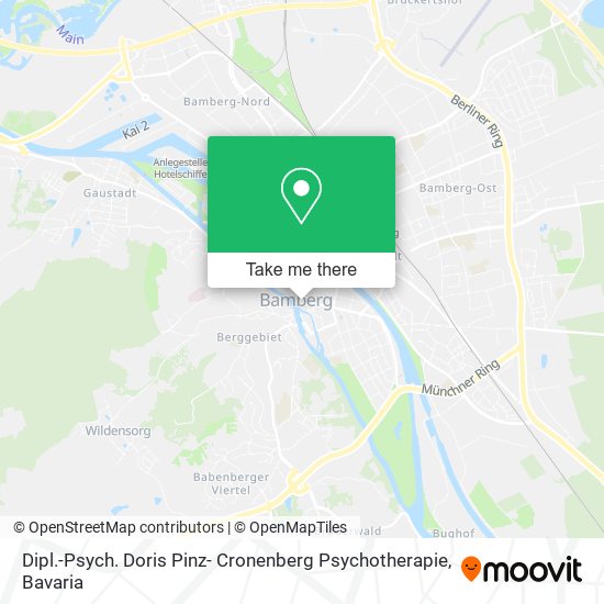 Карта Dipl.-Psych. Doris Pinz- Cronenberg Psychotherapie