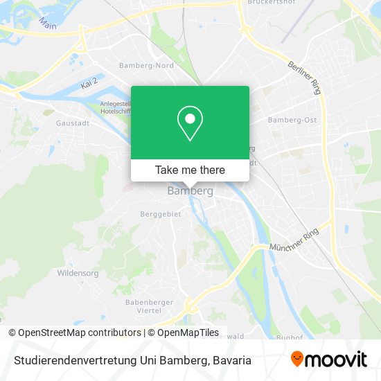 Studierendenvertretung Uni Bamberg map