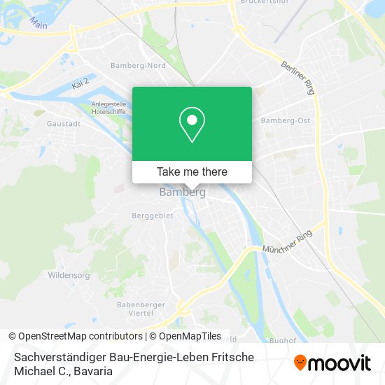 Sachverständiger Bau-Energie-Leben Fritsche Michael C. map