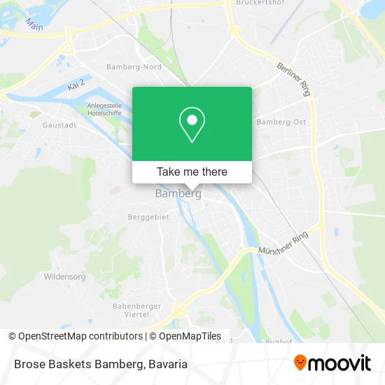 Карта Brose Baskets Bamberg