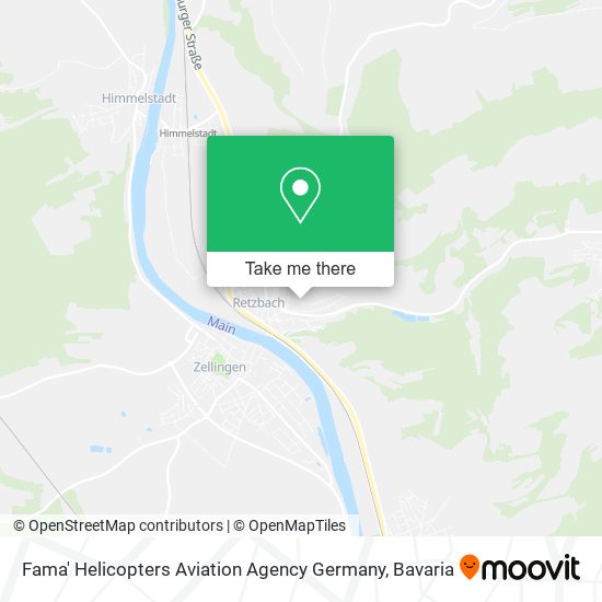 Fama' Helicopters Aviation Agency Germany map
