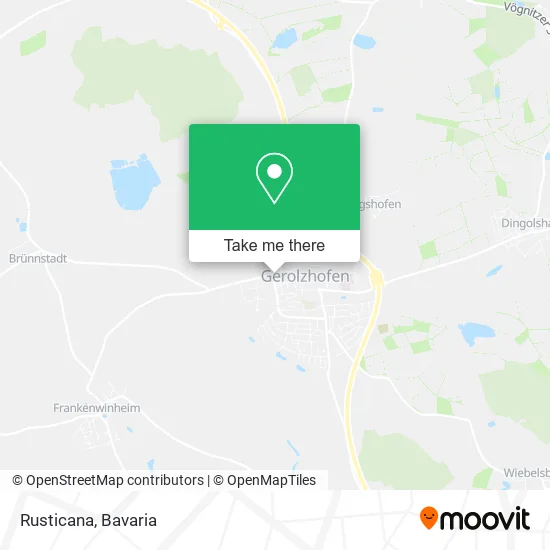 Карта Rusticana