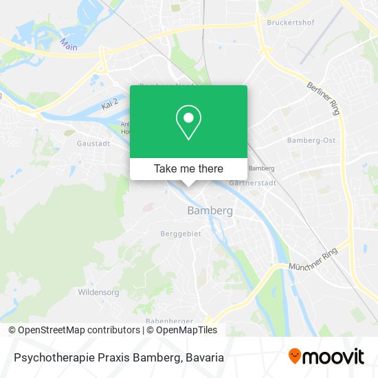 Psychotherapie Praxis Bamberg map