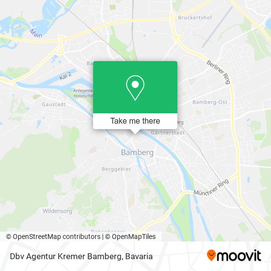 Карта Dbv Agentur Kremer Bamberg