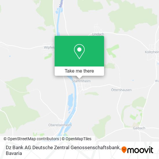 Dz Bank AG Deutsche Zentral Genossenschaftsbank map