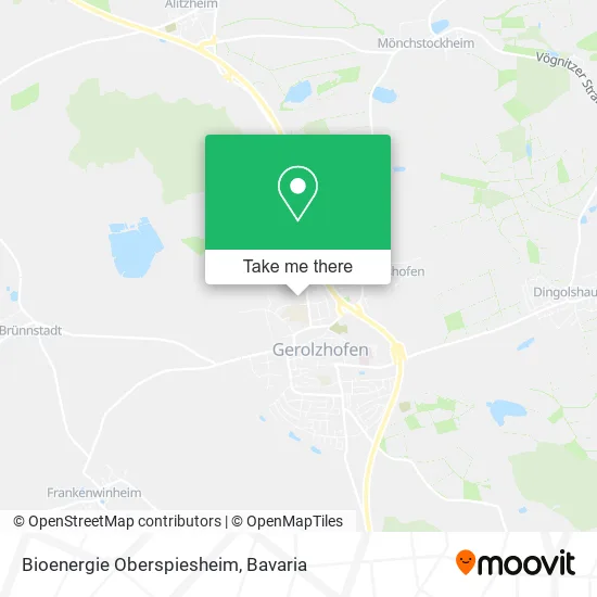 Карта Bioenergie Oberspiesheim