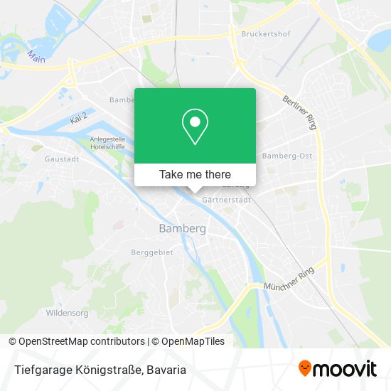 Tiefgarage Königstraße map