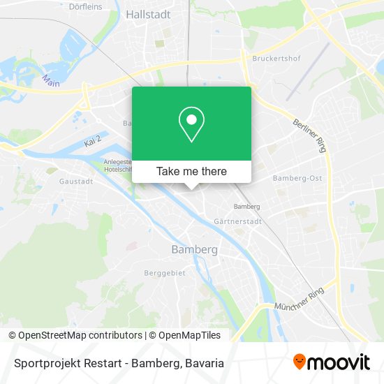 Карта Sportprojekt Restart - Bamberg